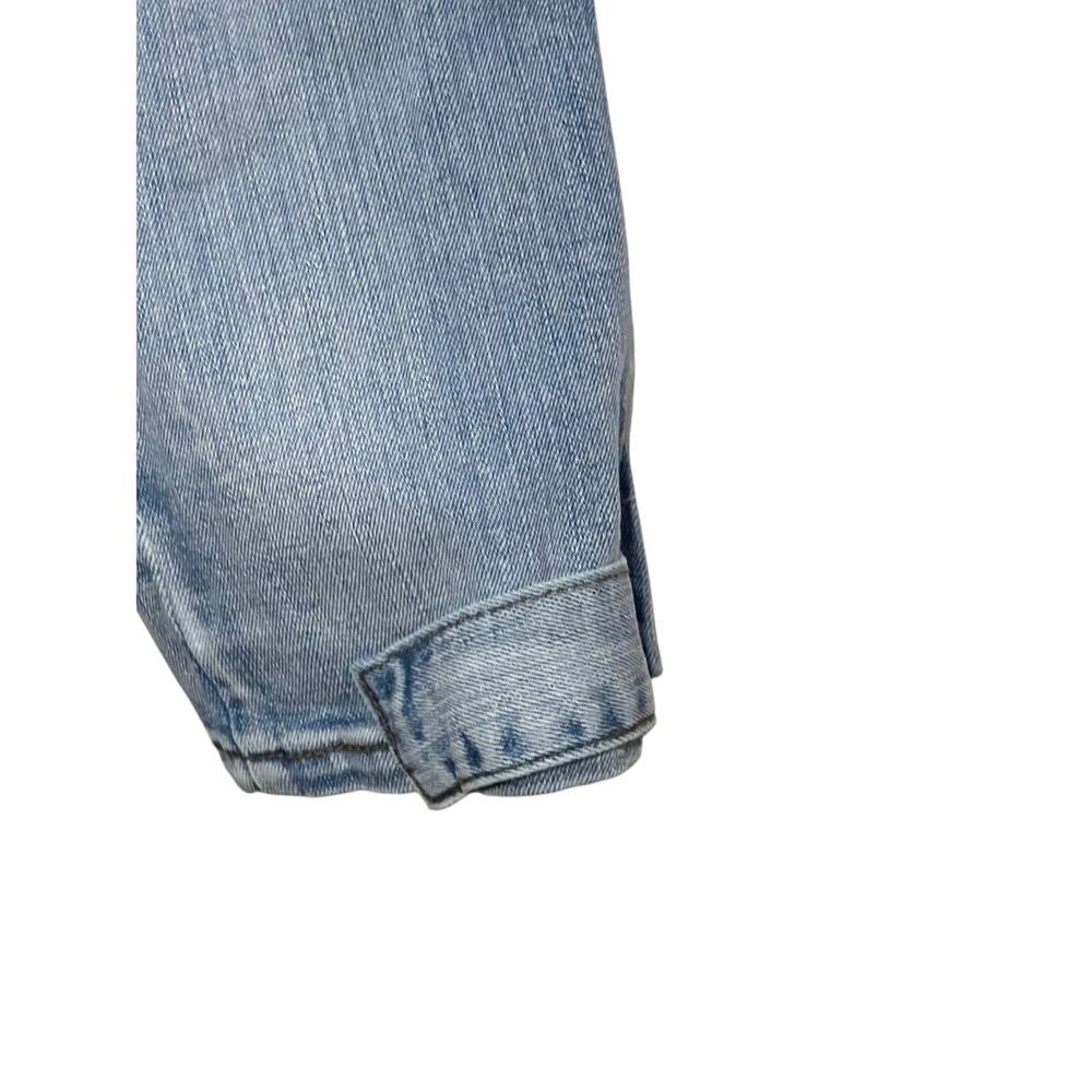 PRSTGE Snap Cargo Streetwear Jeans in Icey Blue Mens 34x30 - Picture 9 of 9